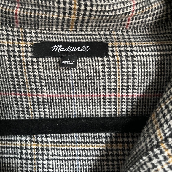 MADEWELL BROMLEY PLAID FLANNEL - Picture 4 of 5
